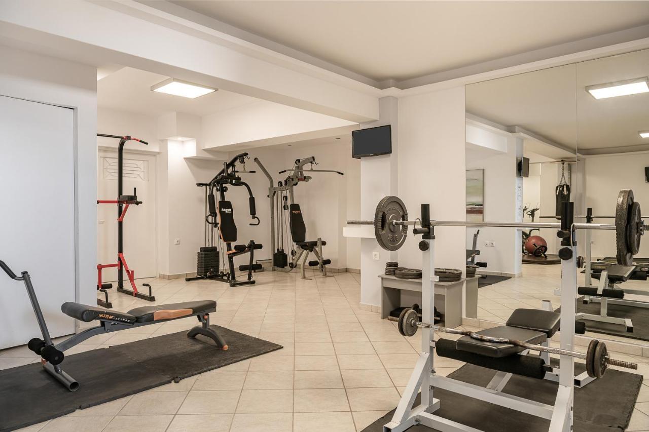 โรแมนติกา โฮเต็ล แอนด์ อพาร์ทเม้นส์ Aparthotel Agia Pelagia  ภายนอก รูปภาพ