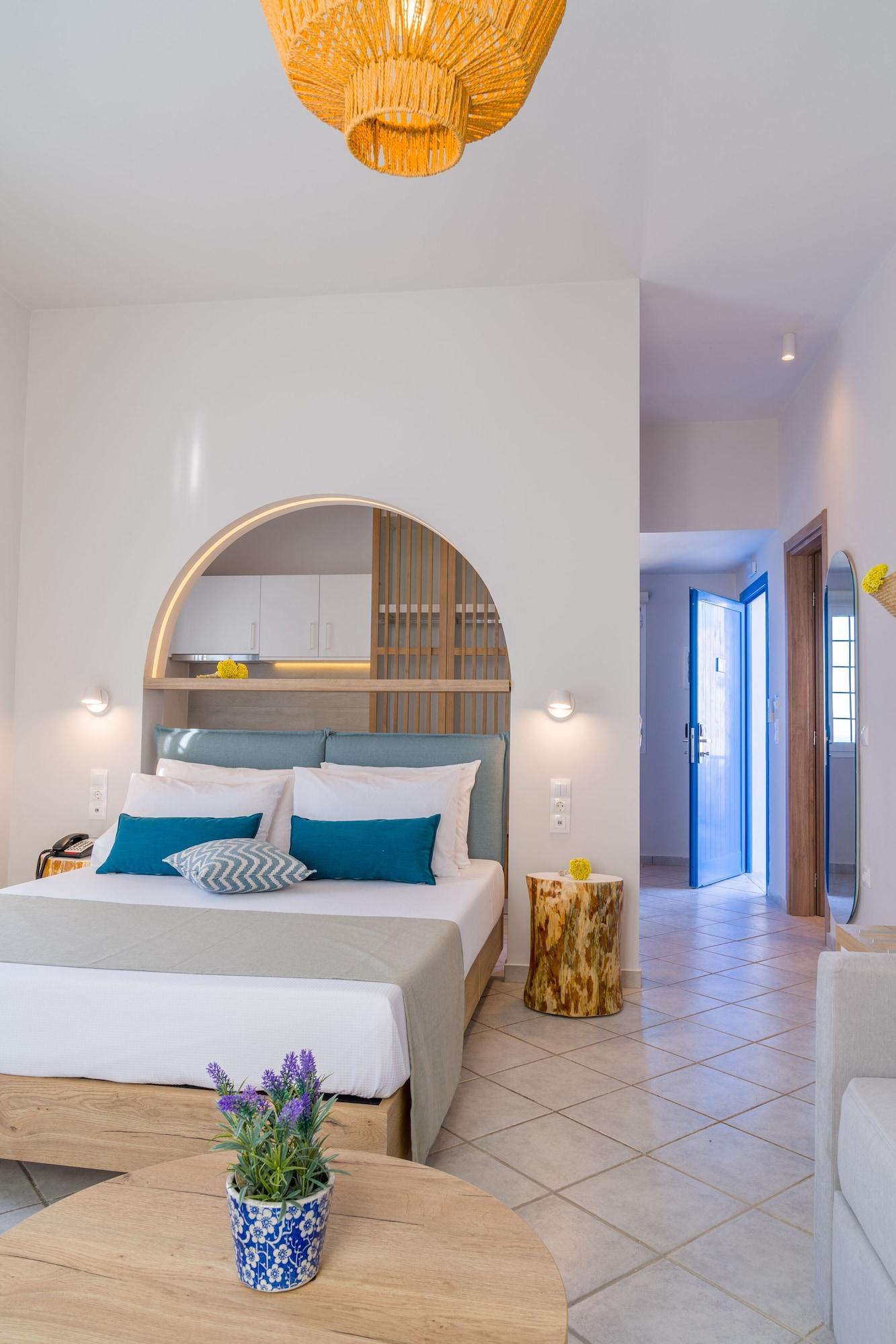 โรแมนติกา โฮเต็ล แอนด์ อพาร์ทเม้นส์ Aparthotel Agia Pelagia  ภายนอก รูปภาพ