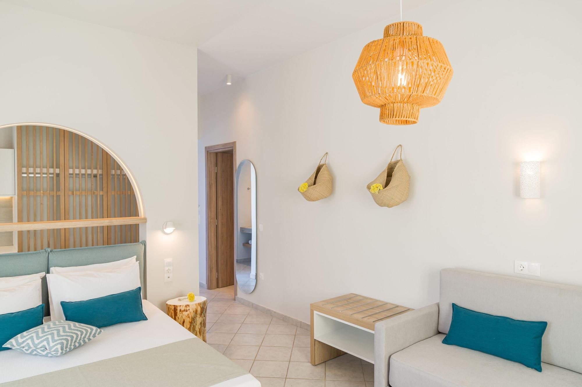 โรแมนติกา โฮเต็ล แอนด์ อพาร์ทเม้นส์ Aparthotel Agia Pelagia  ภายนอก รูปภาพ