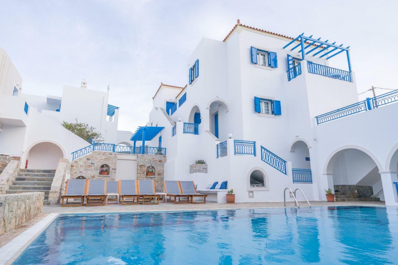 โรแมนติกา โฮเต็ล แอนด์ อพาร์ทเม้นส์ Aparthotel Agia Pelagia  ภายนอก รูปภาพ