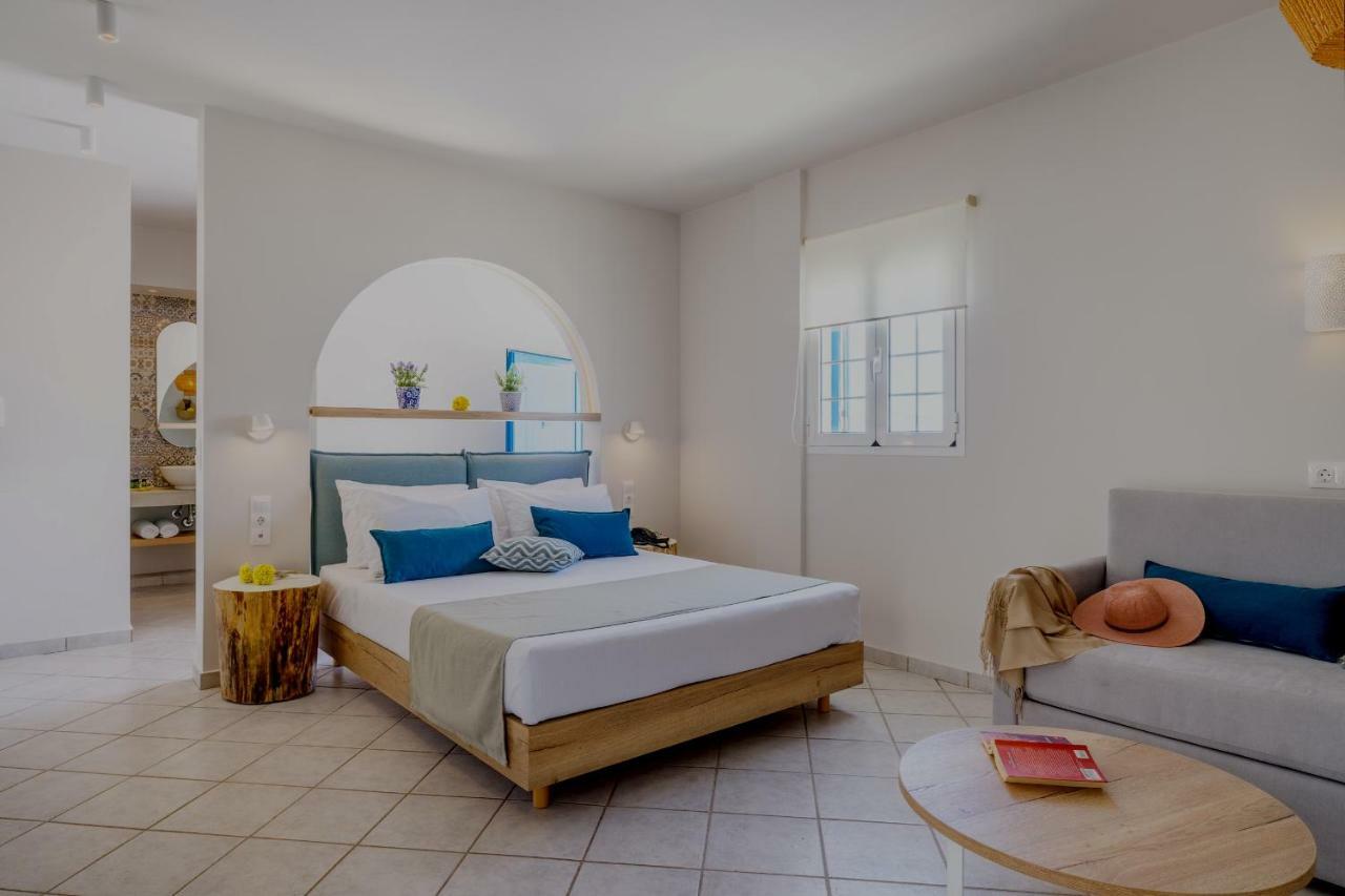 โรแมนติกา โฮเต็ล แอนด์ อพาร์ทเม้นส์ Aparthotel Agia Pelagia  ภายนอก รูปภาพ