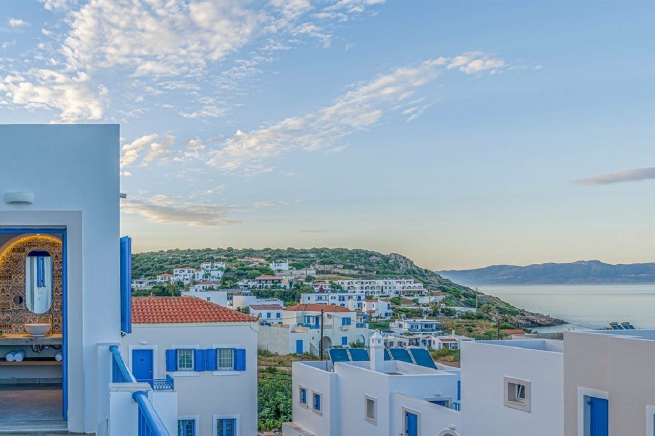 โรแมนติกา โฮเต็ล แอนด์ อพาร์ทเม้นส์ Aparthotel Agia Pelagia  ภายนอก รูปภาพ